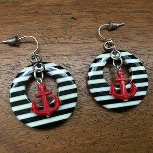 Sailor Earrings / Anchors and Nautical